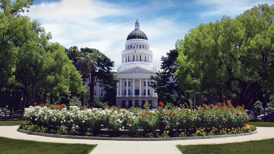 Front of the Capitol