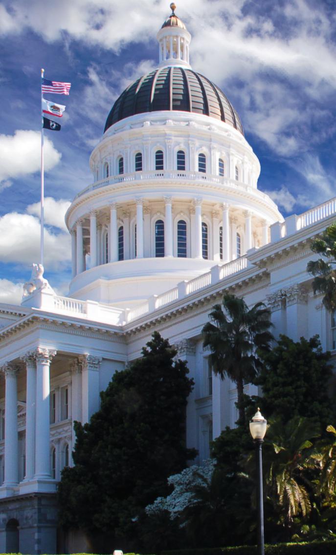 California Capitol from an angle